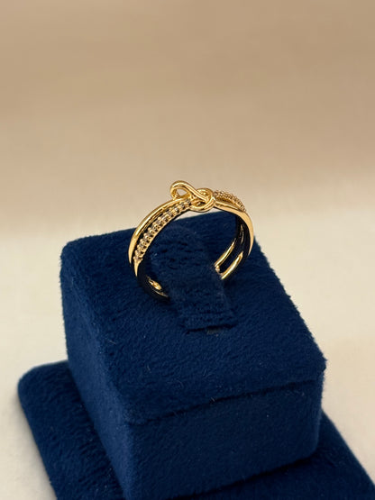 GoldPlated Ring-R296