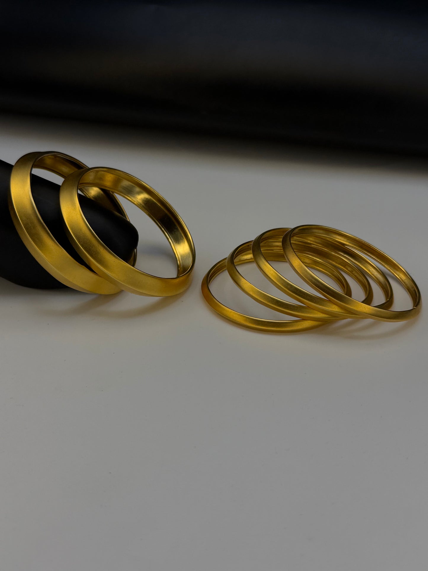 Gold Plated Bangles-B17
