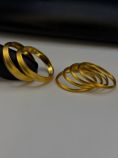 Gold Plated Bangles-B17