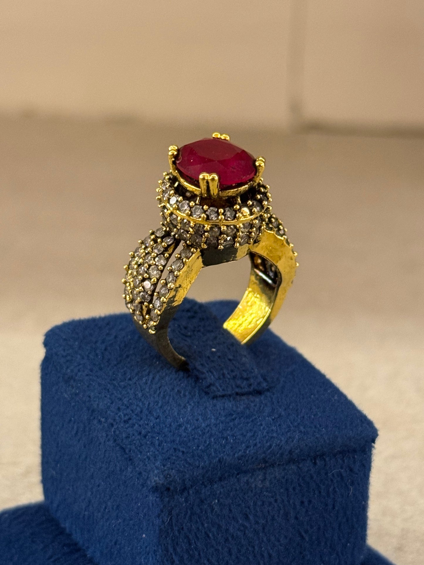 Goldplated Ring-R201