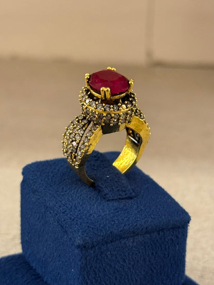 Goldplated Ring-R201