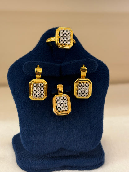Goldplated Pendant Set-Ps63