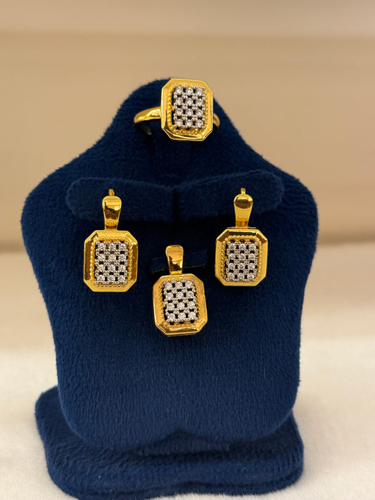Goldplated Pendant Set-Ps63