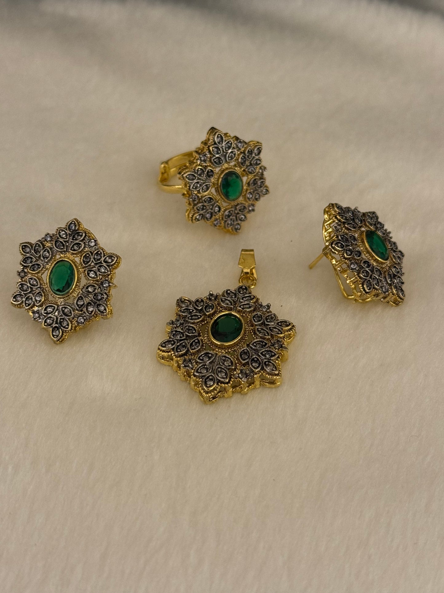 Goldplated Pendant Set-Ps50