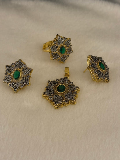 Goldplated Pendant Set-Ps50