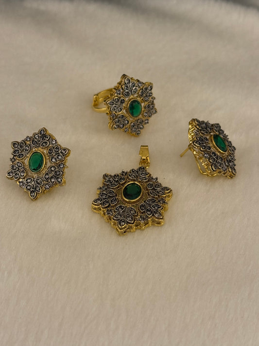 Goldplated Pendant Set-Ps50