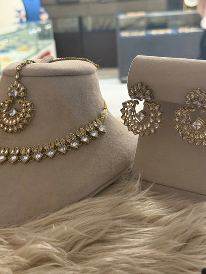 Goldplated Necklace Set-Ns96