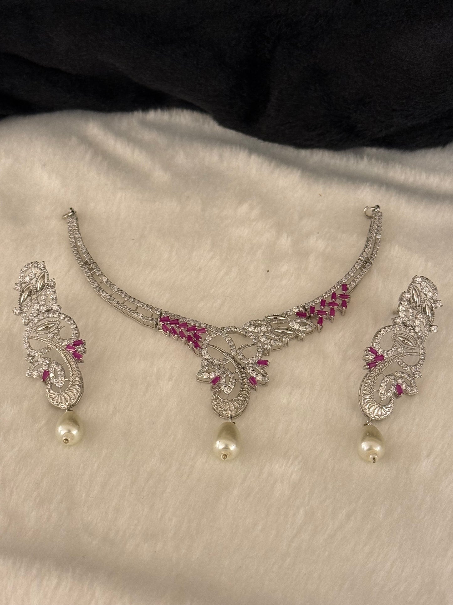 925 Necklace Set-SNS30