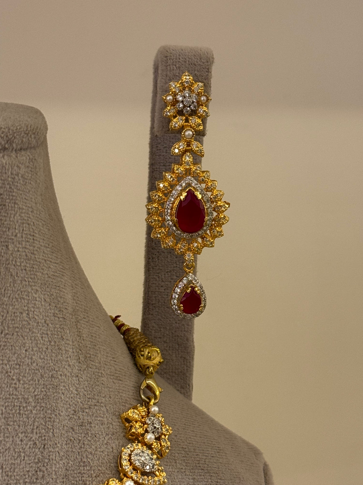 Goldplated bridal set-Bs90