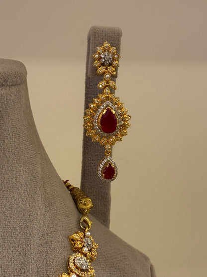 Goldplated bridal set-Bs90