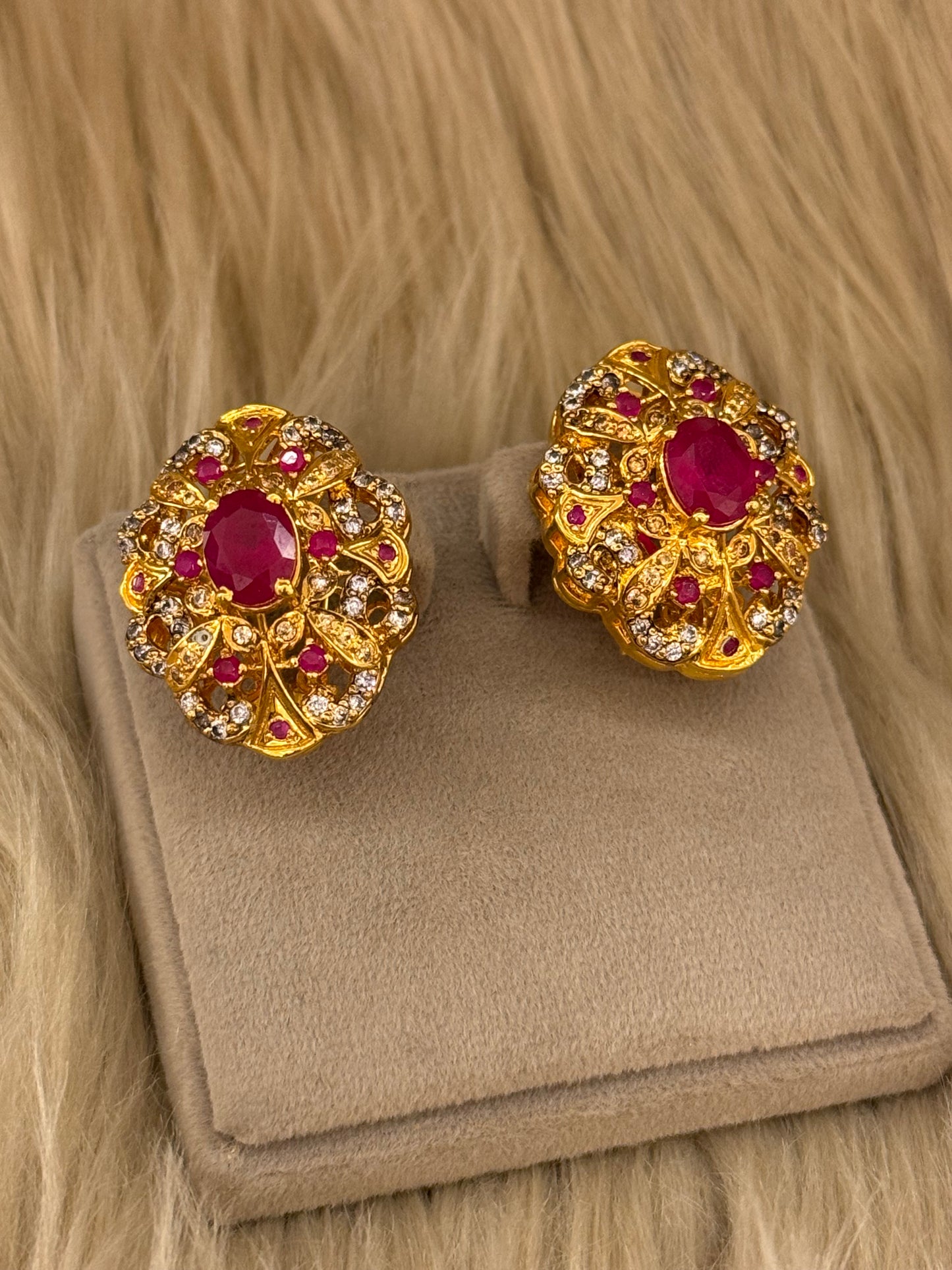 925 Silver GoldPlated Tops-STP121