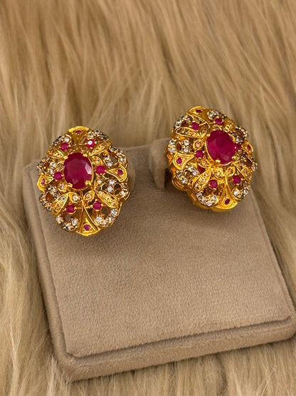925 Silver GoldPlated Tops-STP121