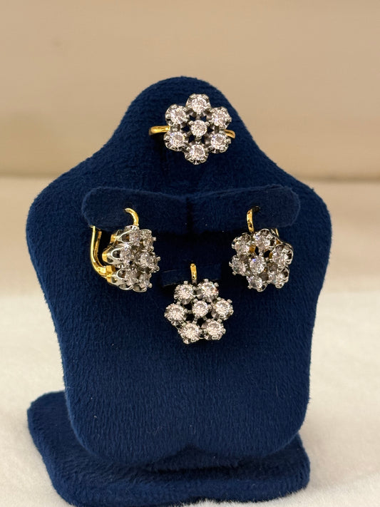 Goldplated Pendant Set-Ps70
