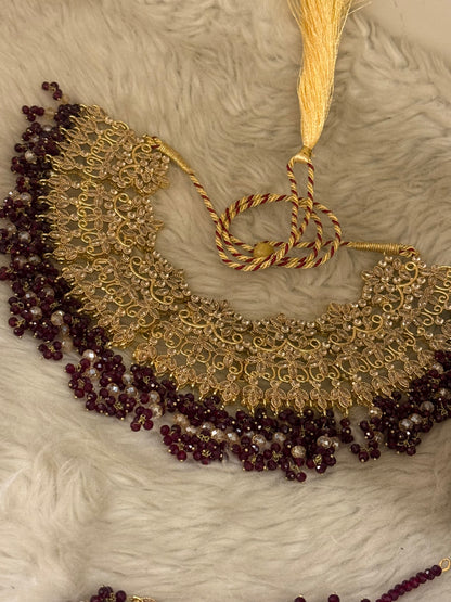 Goldplated Bridal Set-Bs87