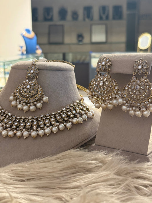 Goldplated Necklace Set-Ns93