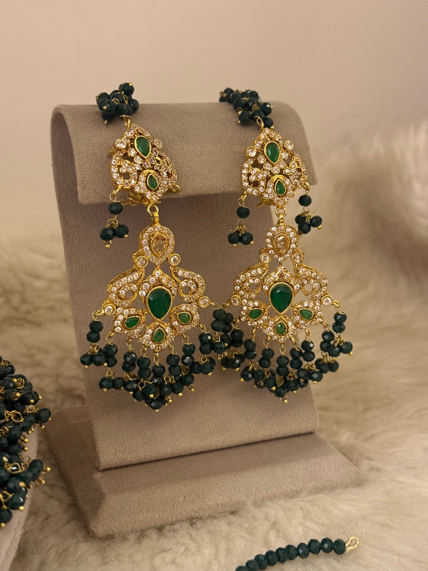 Goldplated bridal set-Bs88
