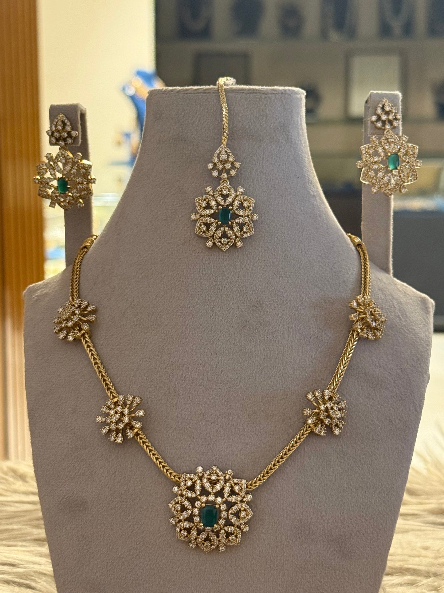 Goldplated Necklace Set-Ns116
