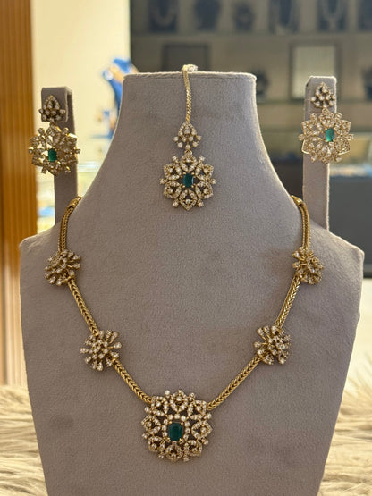 Goldplated Necklace Set-Ns116