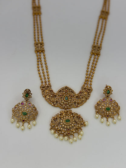 Indian Jaipur Mala Set-Ms1
