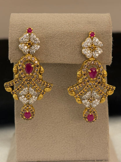 925 Goldplated Earrings-SER8