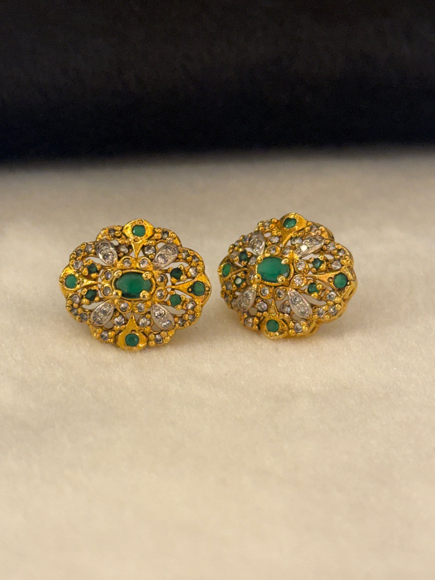 925 Silver GoldPlated Tops-STP147