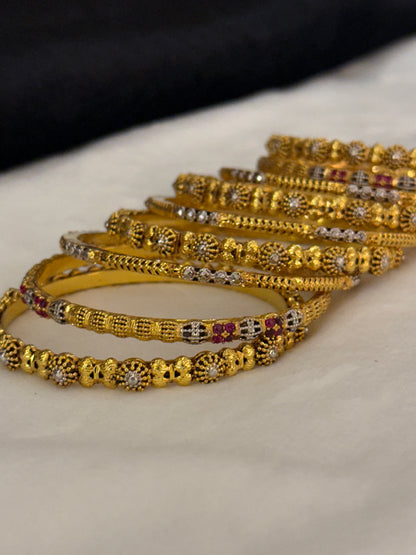 Goldplated Bangles-B62