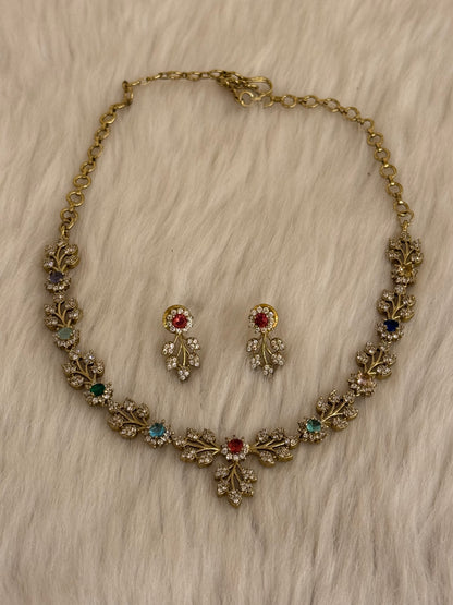 Goldplated Necklace Set-Ns42