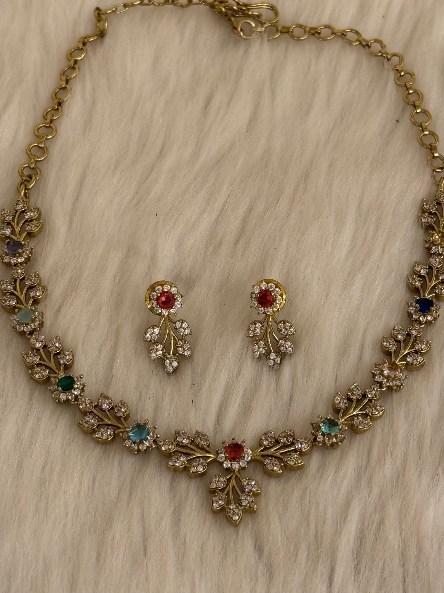 Goldplated Necklace Set-Ns42