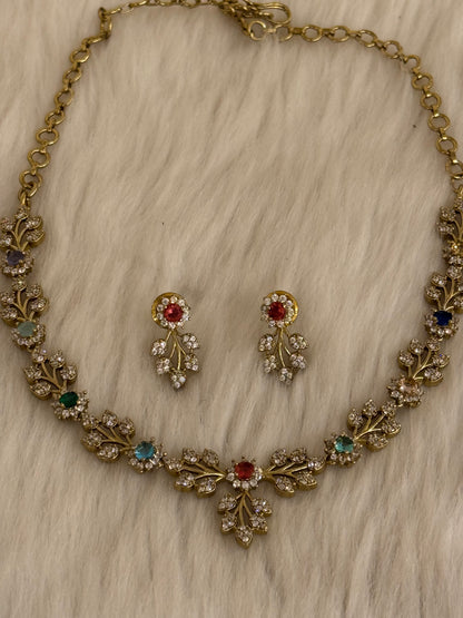 Goldplated Necklace Set-Ns42