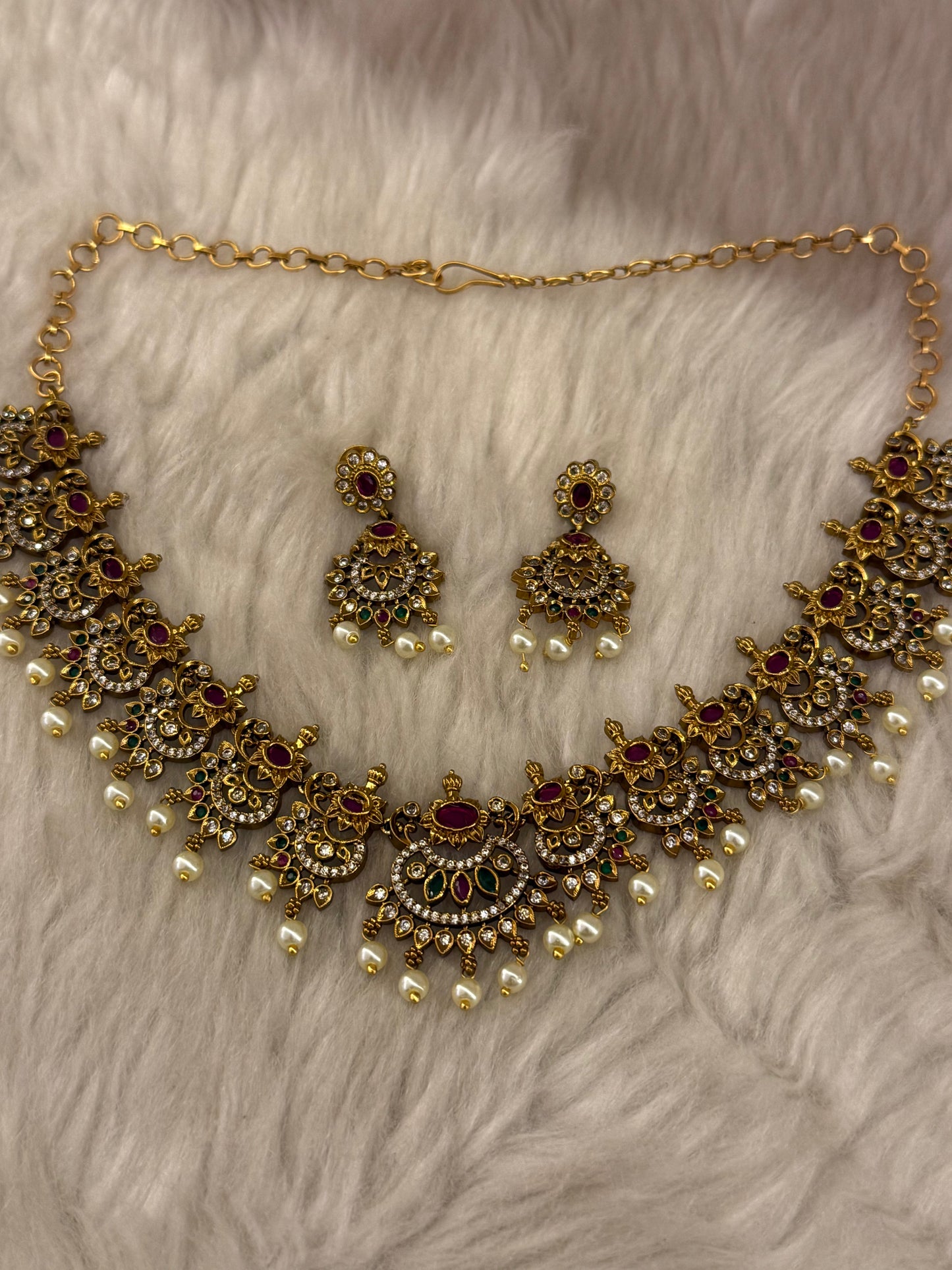 Goldplated Necklace Set-Ns67