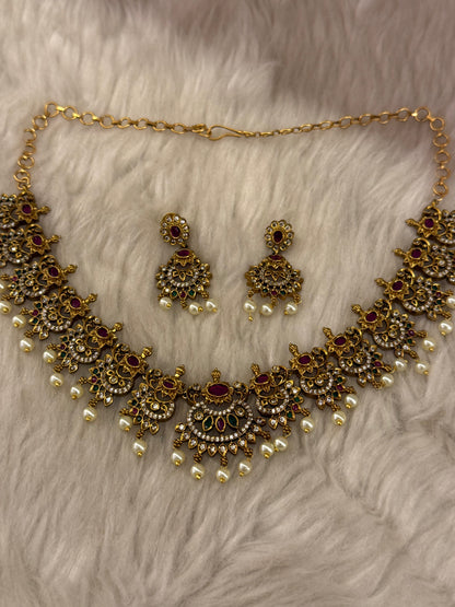 Goldplated Necklace Set-Ns67