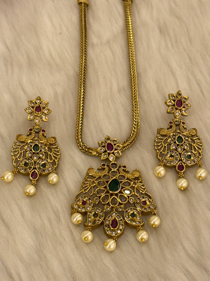 Goldplated Necklace Set-Ns38