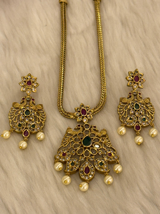 Goldplated Necklace Set-Ns38