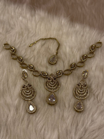 Goldplated necklace set-Ns69