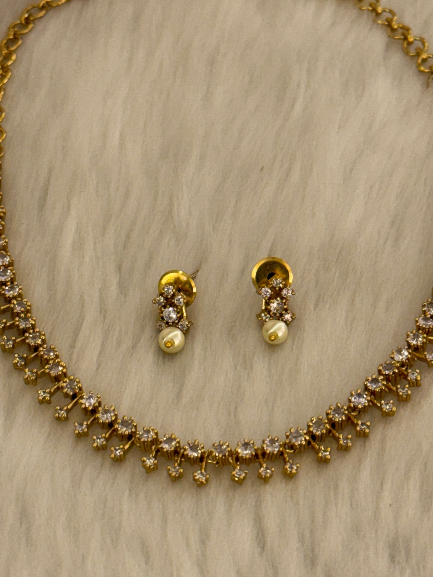 Goldplated Necklace Set-Ns56