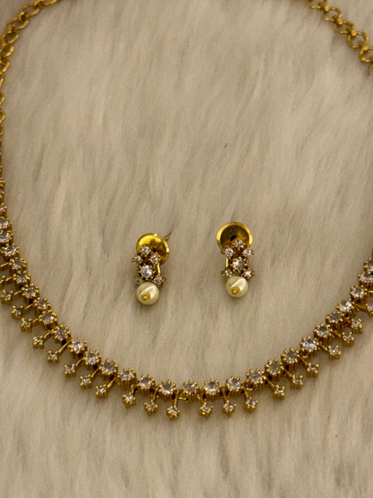 Goldplated Necklace Set-Ns56
