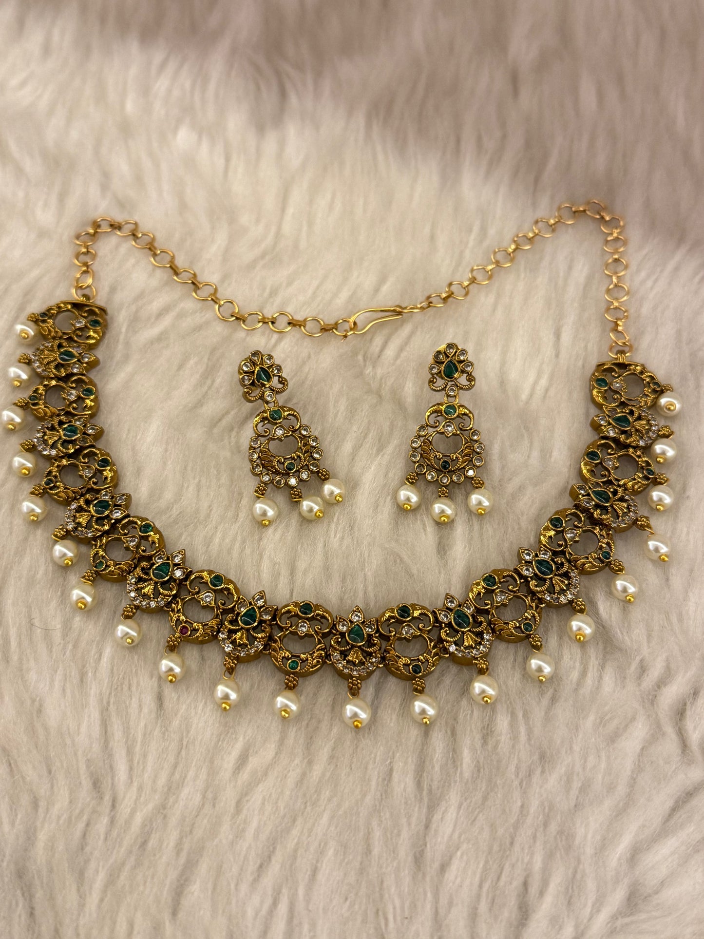 Goldplated Necklace set-Ns66