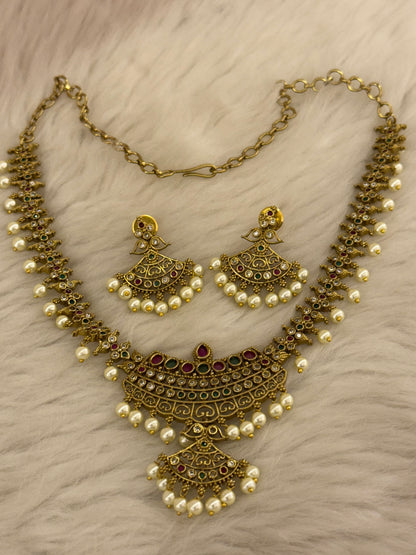Goldplated Necklace Set-Ns28