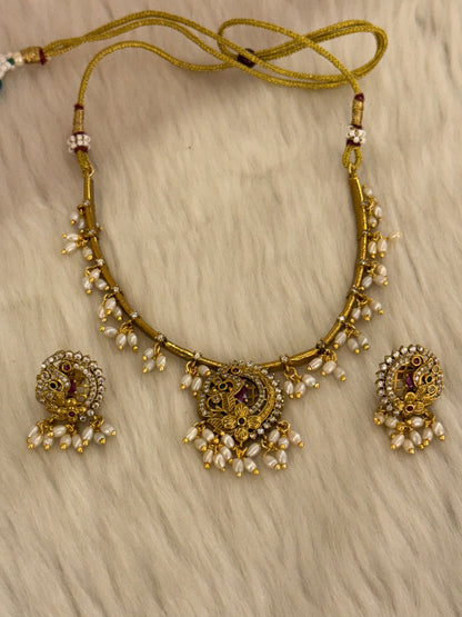 Goldplated Necklace Set-Ns35