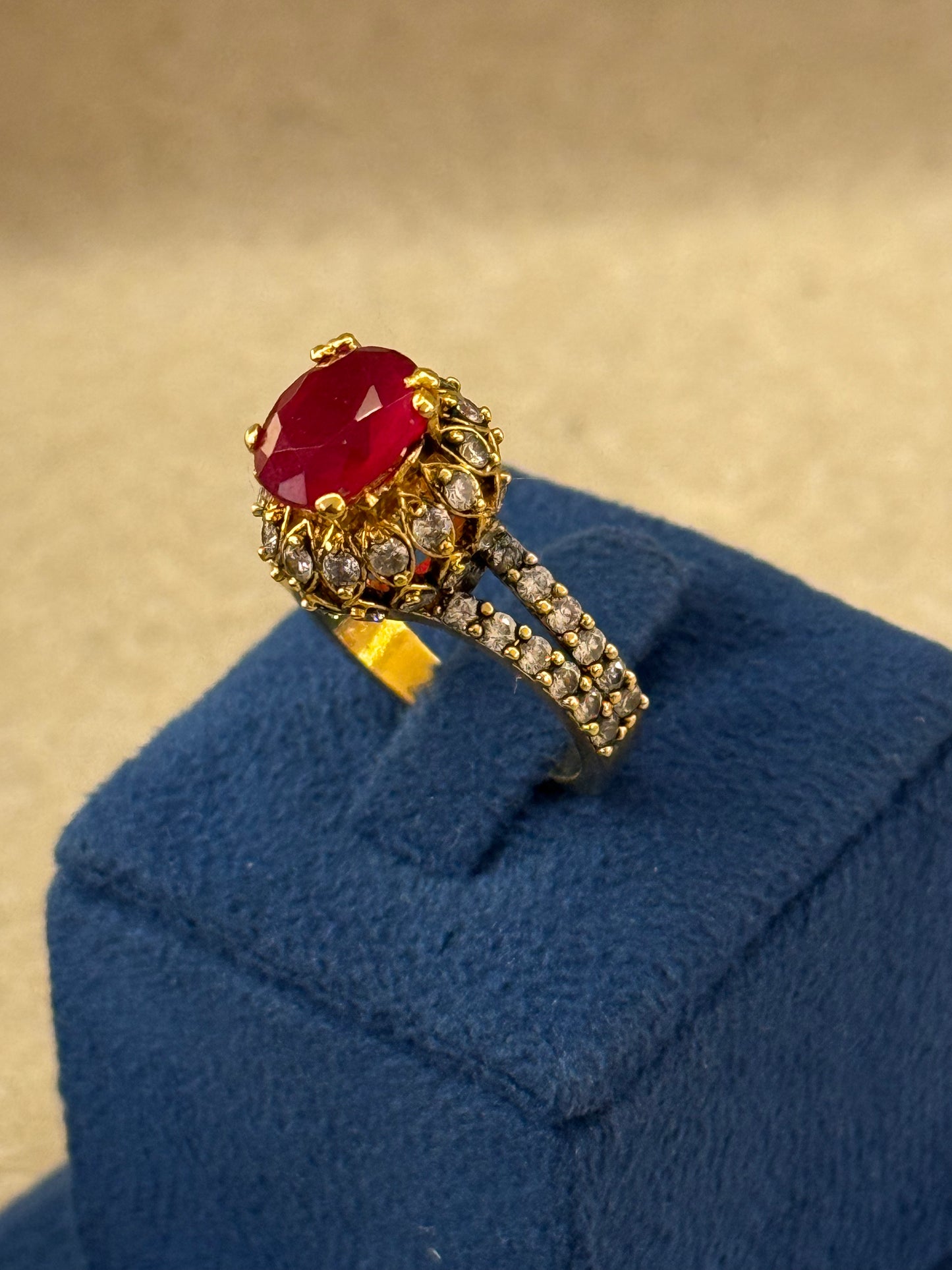 Goldplated Ring-R75