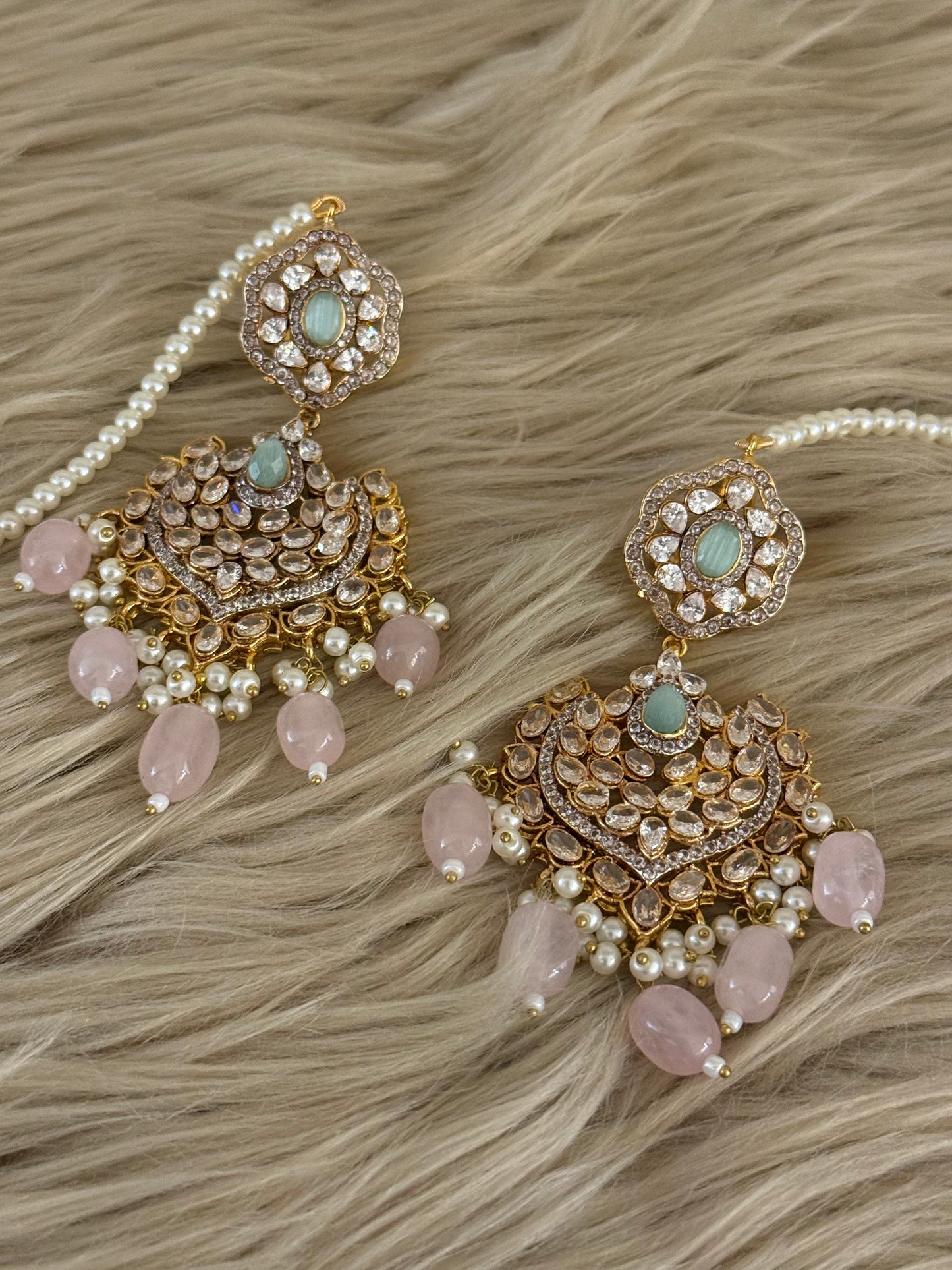 Gold Plated Bridal Set-Bs91