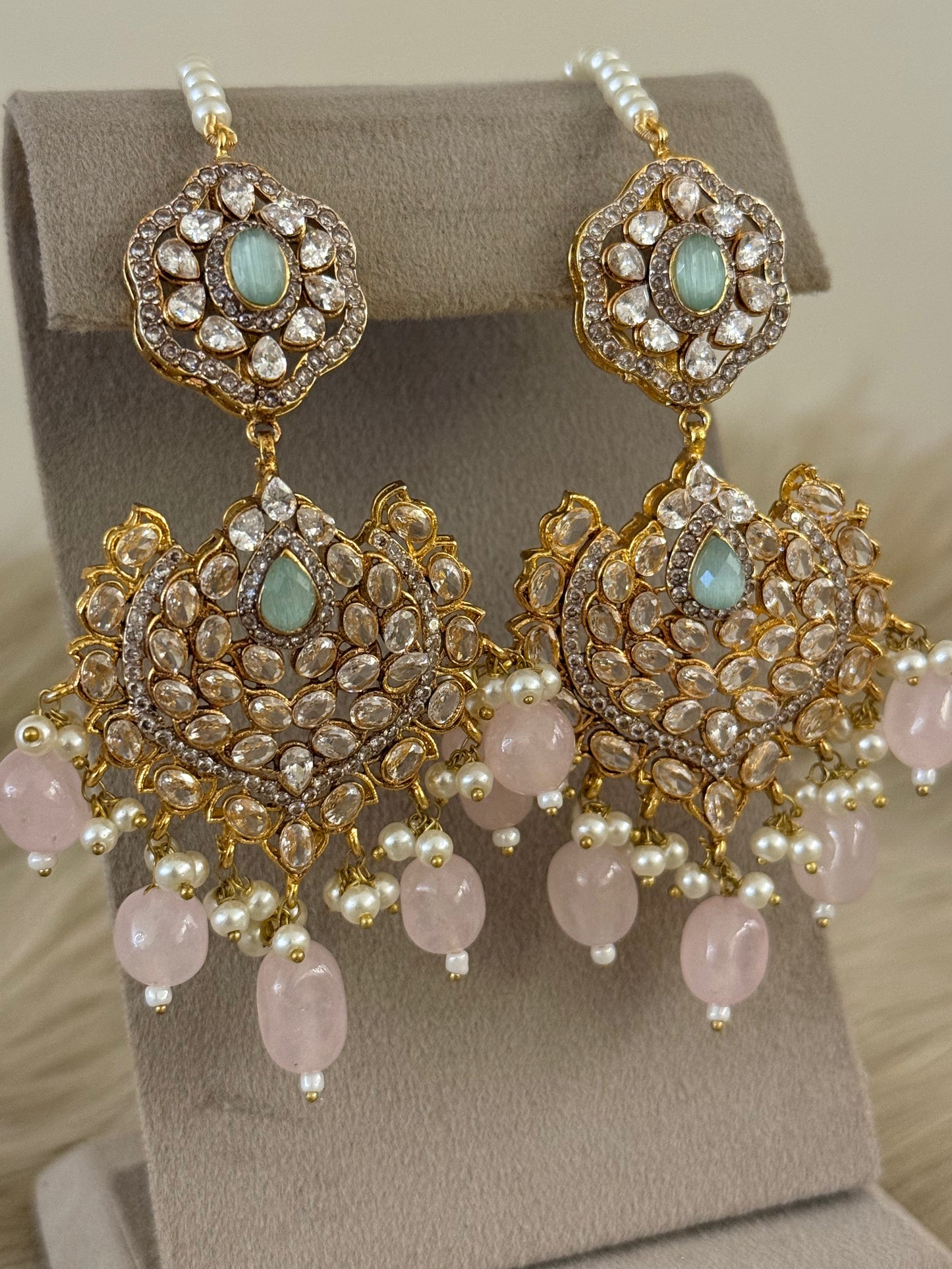 Gold Plated Bridal Set-Bs91