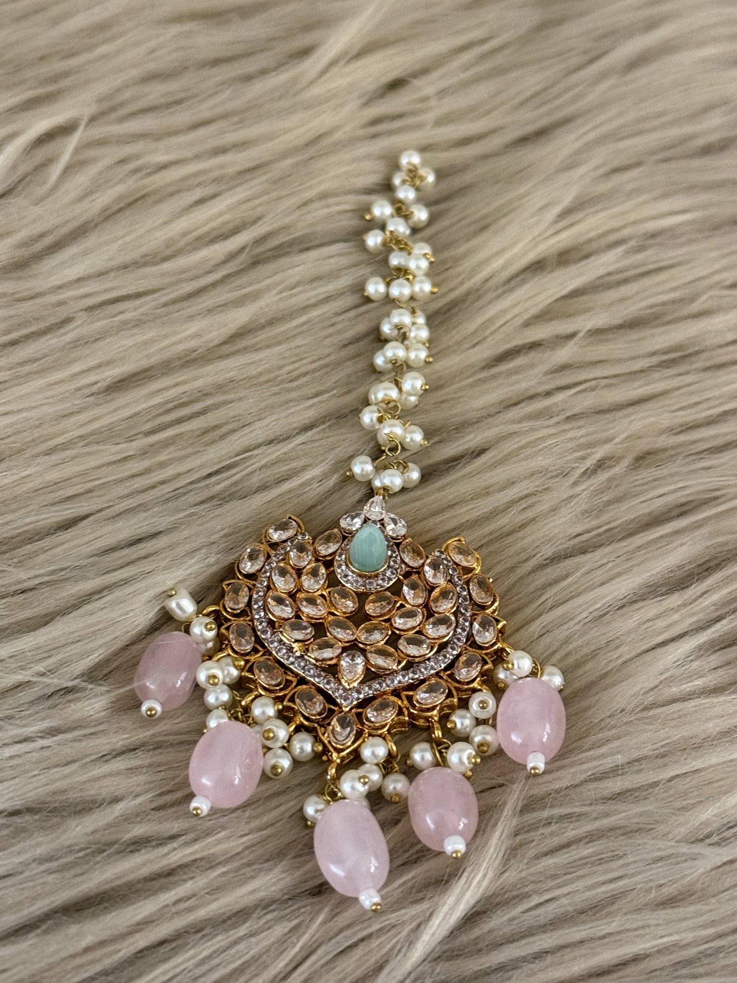 Gold Plated Bridal Set-Bs91