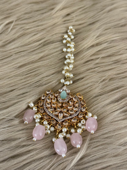 Gold Plated Bridal Set-Bs91