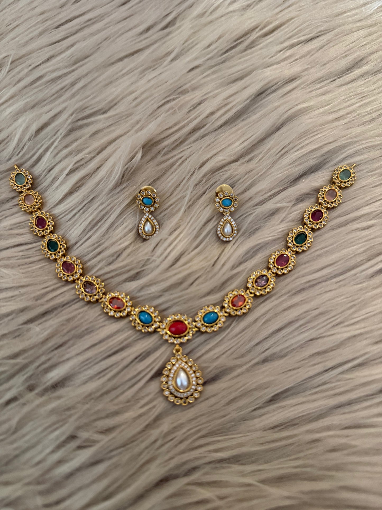 Goldplated necklace Set-Ns80