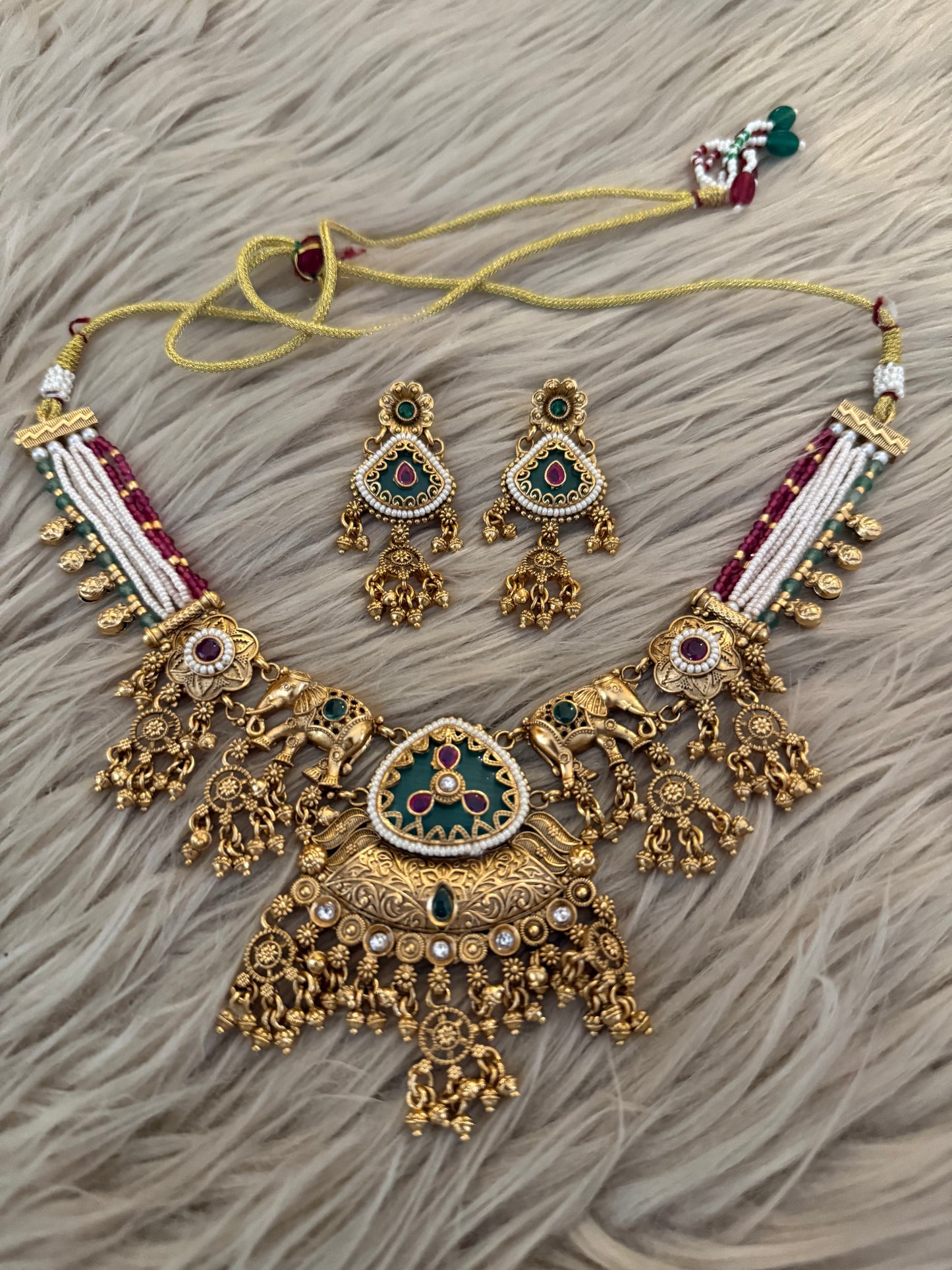 Goldplated Necklace Set-Ns82