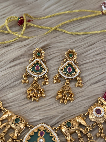 Goldplated Necklace Set-Ns82