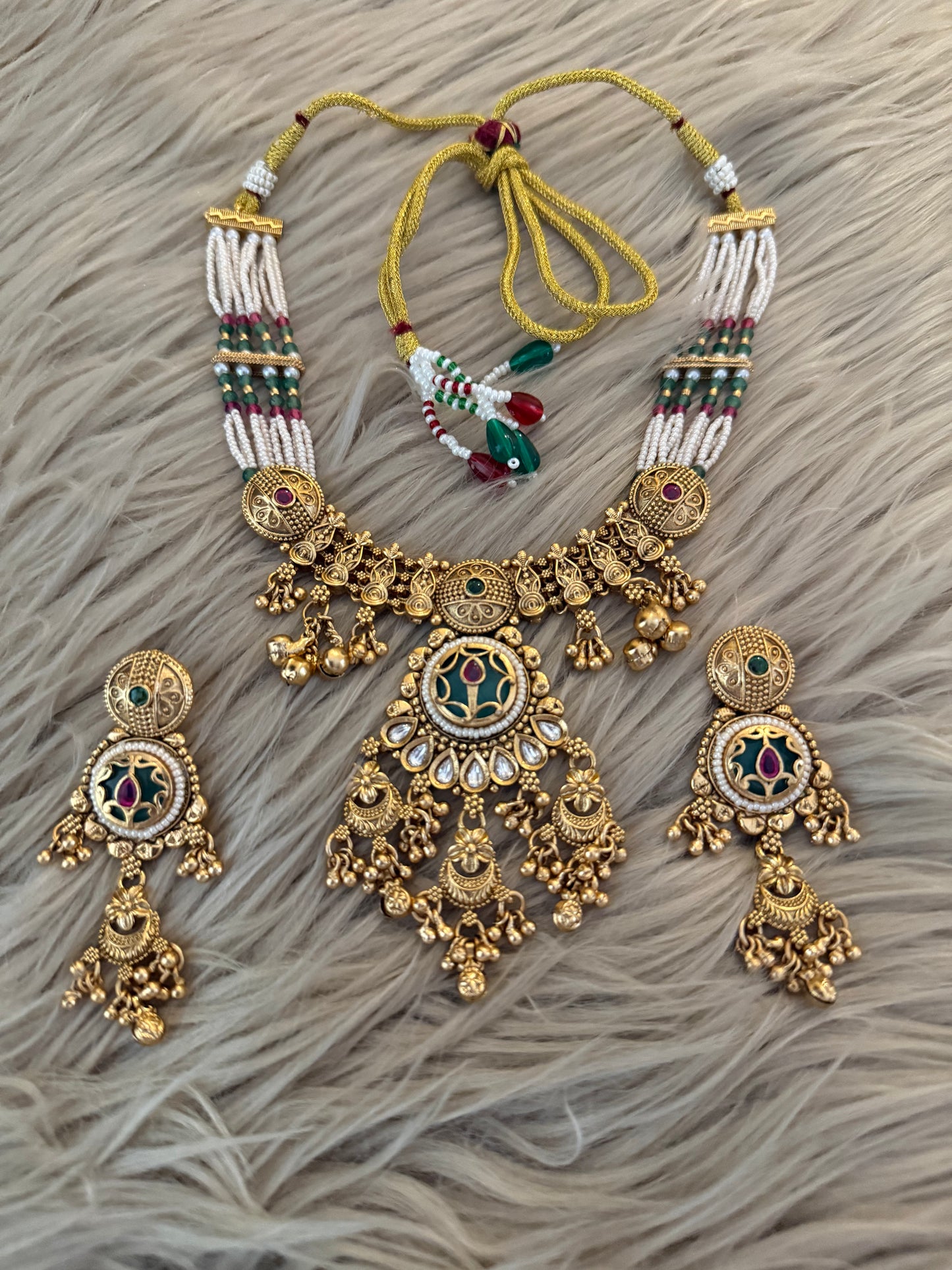 Goldplated Necklace Set-Ns84