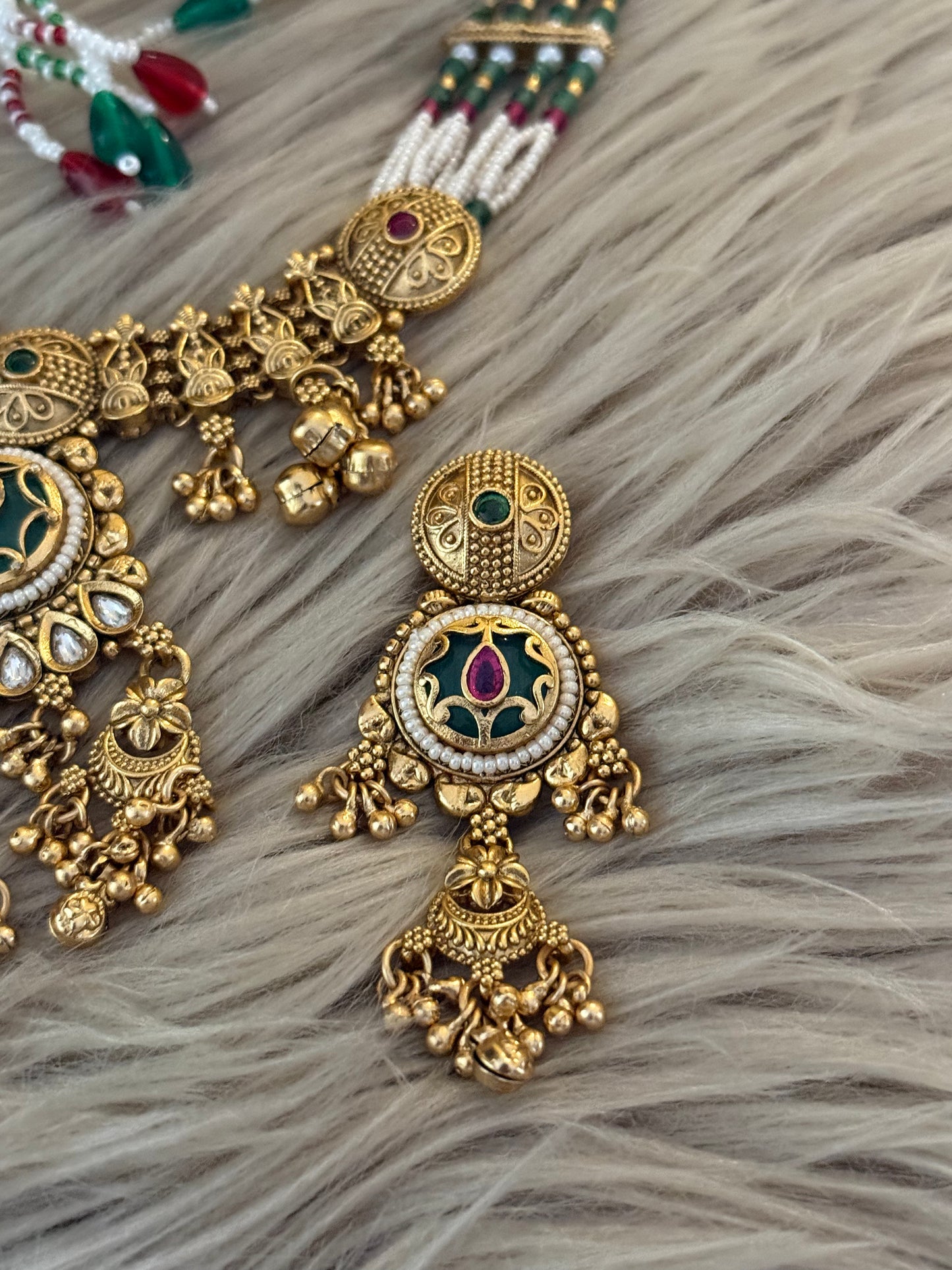 Goldplated Necklace Set-Ns84