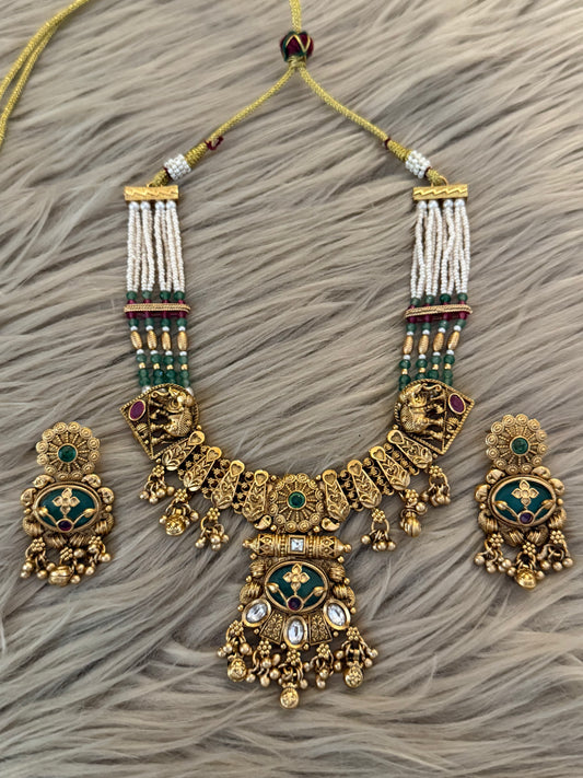 Goldplated Necklace Set-Ns85